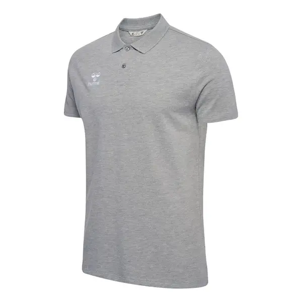 Tricou hummel GO 2.0 Polo - 2006 Grey Melange, 3XL
