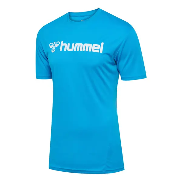 Tricou hummel LOGO POLY - 7428 Diva Blue, S