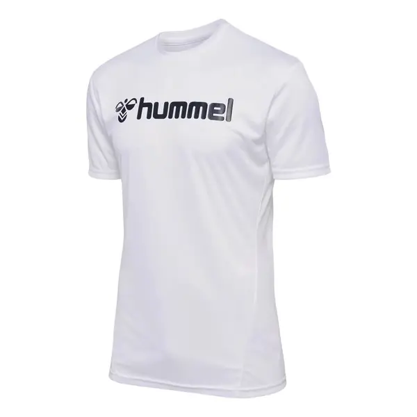 Tricou hummel LOGO POLY - 9001 White, S