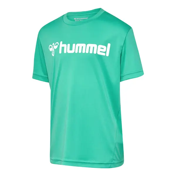 Tricou hummel LOGO POLY COPII - 6507 Atlantis, 152