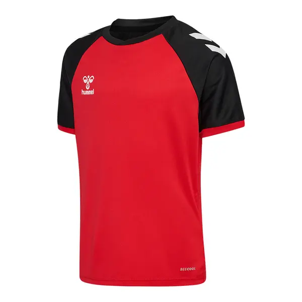 Tricou hummel MATCH LEAGUE COPII - 3081 True Red Black, 128