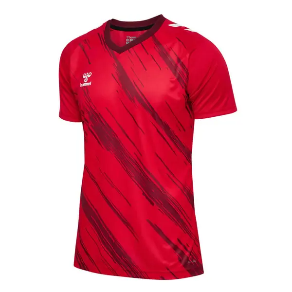 Tricou hummel MATCH TRIUMPH - 3826 TRUE RED/ZINFANDEL, M