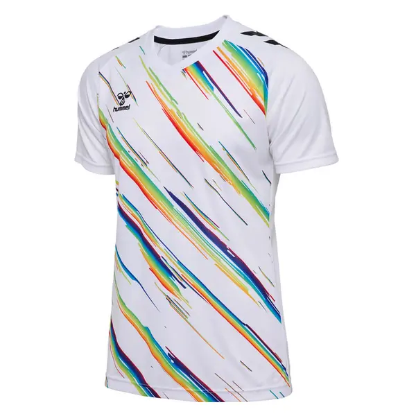Tricou hummel MATCH TRIUMPH - 9639 WHITE/MULTICOLOR, 3XL