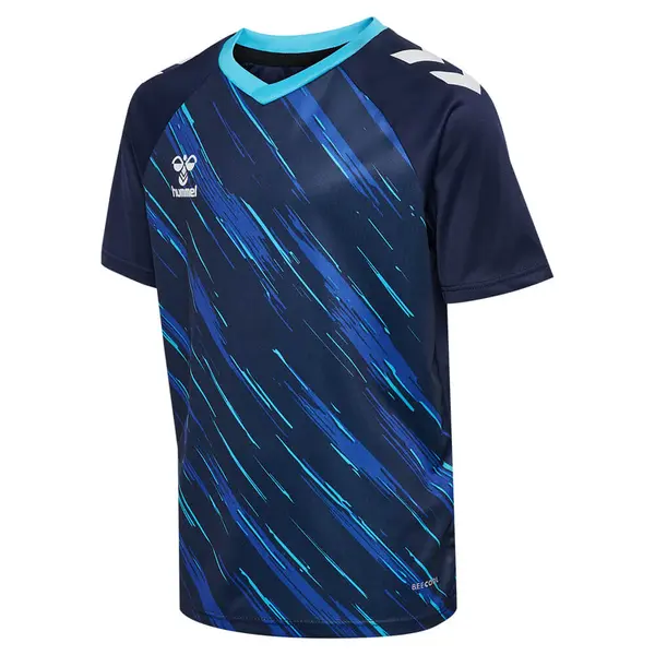 Tricou hummel MATCH TRIUMPH Copii - 7783 MARINE/AQUARIUS, 152