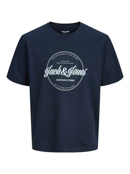 Tricou Jjedover Denim Ss O-neck Sn Pls