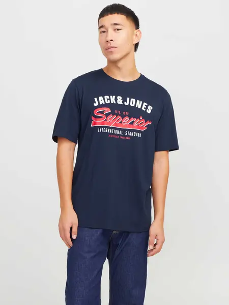 Tricou Jjelogo Ss O-neck 2 Col Ss25 Sn