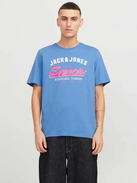 Tricou Jjelogo Ss O-neck 2 Col Ss25 Sn