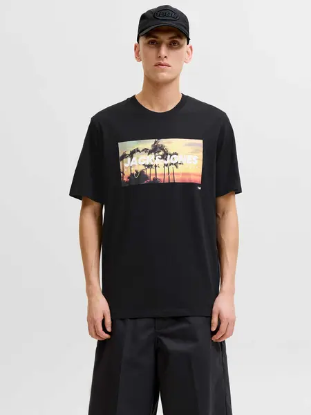 Tricou Jjindiana Ss Crew Neck