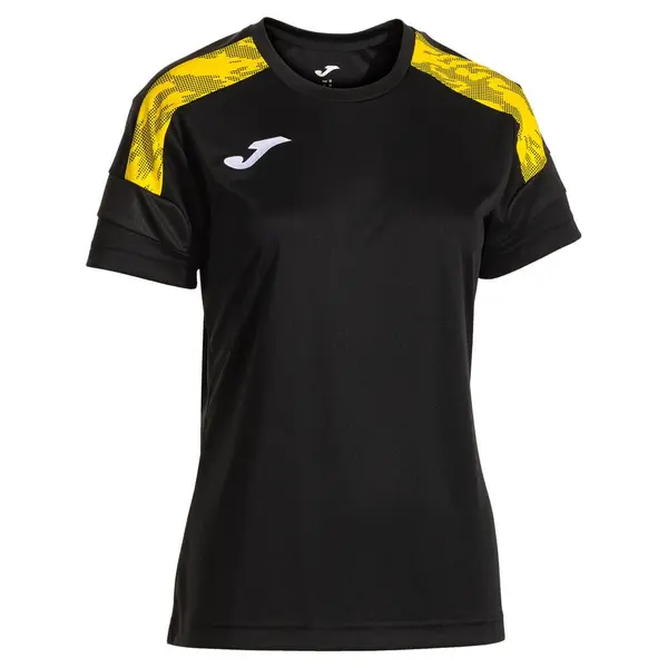 Tricou Joma Championship VIII Dama - 109 black yellow, L