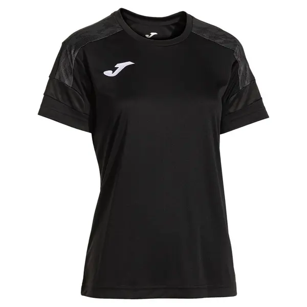 Tricou Joma Championship VIII Dama - 110 BLACK ANTHRACITE, M