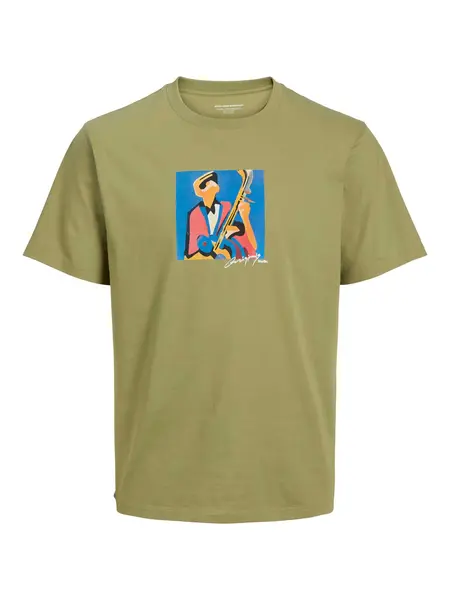 Tricou Jormanchester Cubism Front Ss Cn