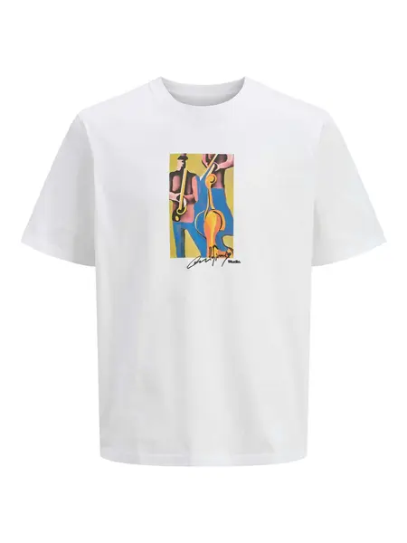 Tricou Jormanchester Cubism Front Ss Cn