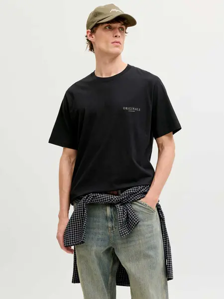 Tricou Jormontauk Aop Back Ss Crew Neck Sn
