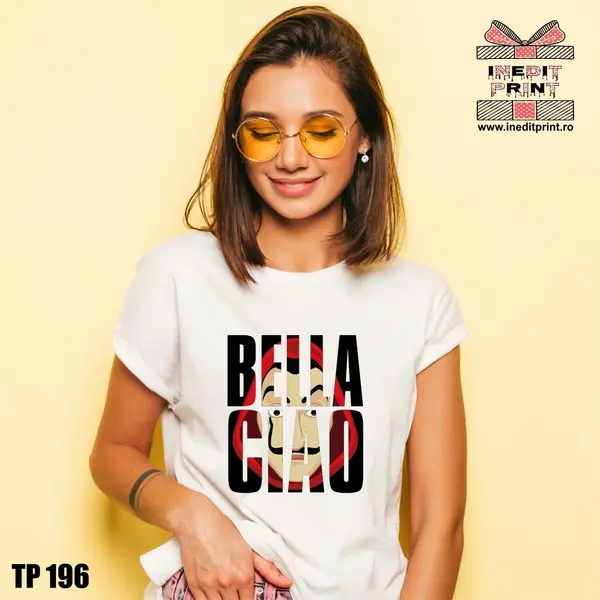 Tricou La Casa de Papel Bella Ciao TP196 -