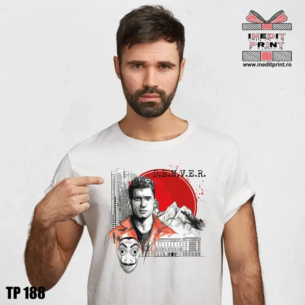 Tricou La Casa de Papel Denver TP188 -