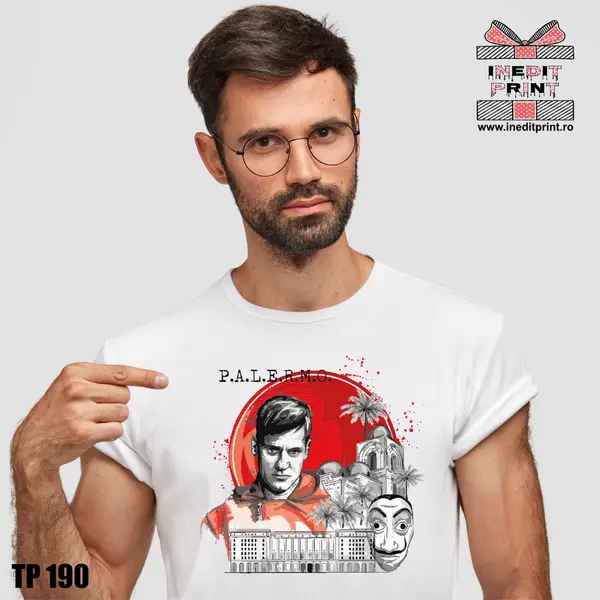 Tricou La Casa de Papel Palermo TP190 -