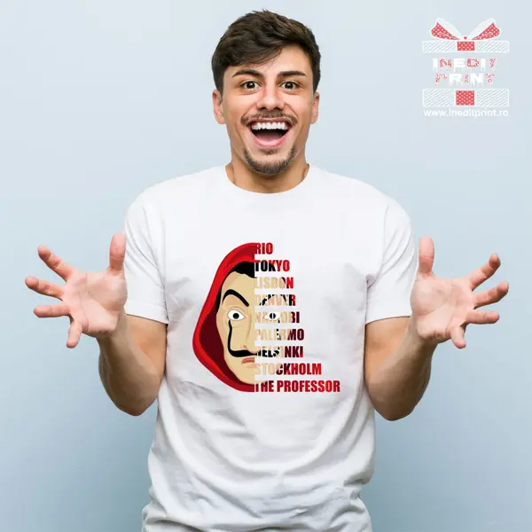 Tricou LA CASA DE PAPEL TP13 -