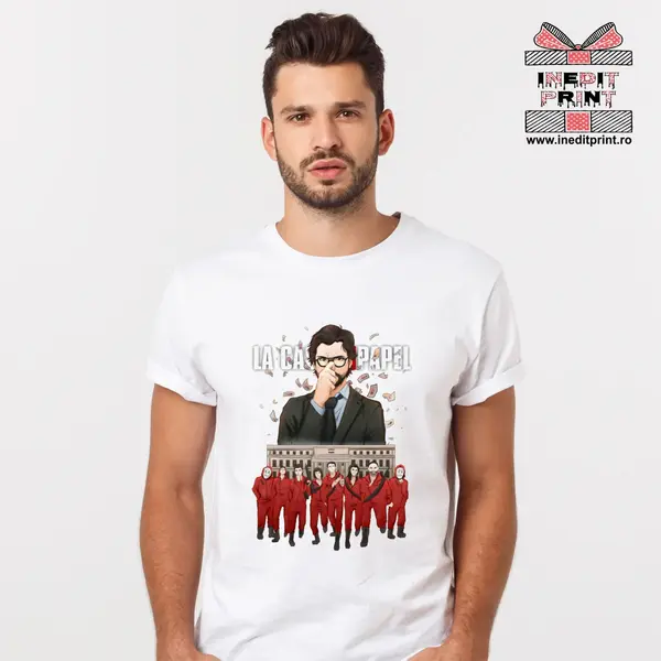 Tricou LA CASA DE PAPEL TP14 -
