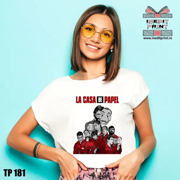 Tricou La Casa de Papel TP179 -