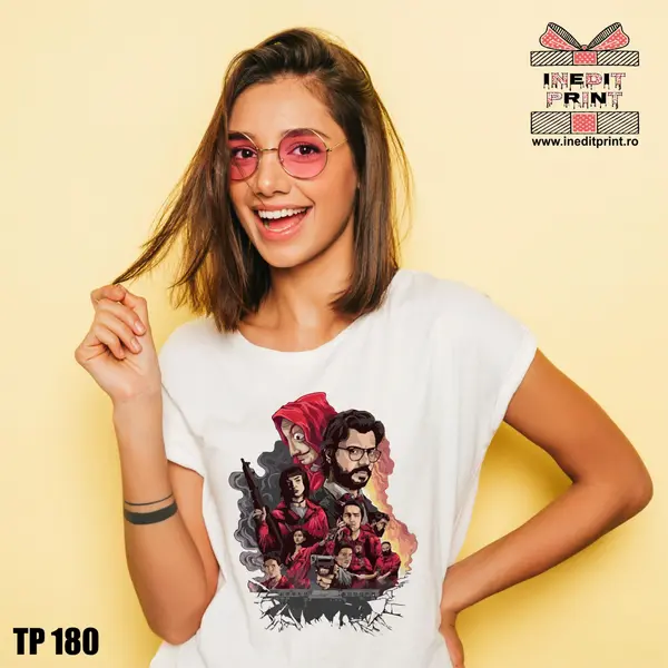 Tricou La Casa de Papel TP180 -