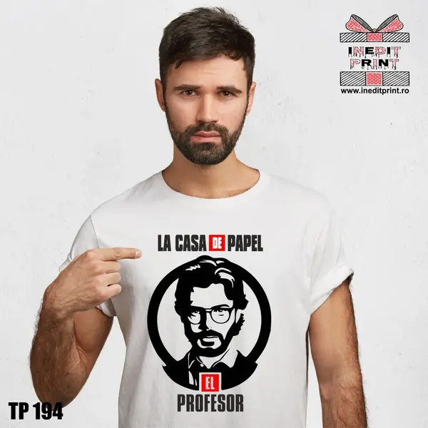 Tricou La Casa de Papel TP194 -