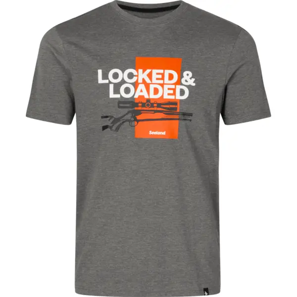 Tricou Loaded T-shirt Grey Melange