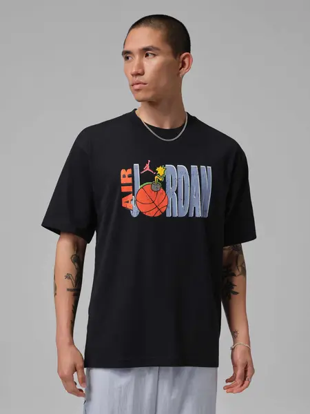 Tricou M J Nc Crtoon Gfx Ss Crew