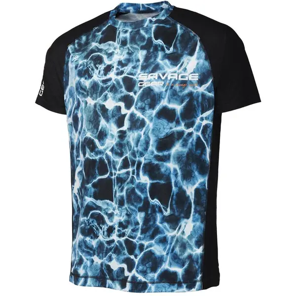 Tricou Marine Uv Sea Blue Marime S