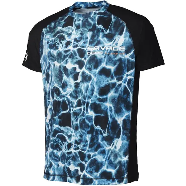 Tricou Marine Uv Sea Blue Marime XL