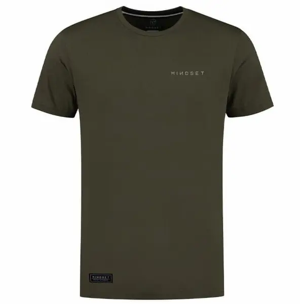 Tricou Mindset Minimal Tee Dark Oliv Marime M