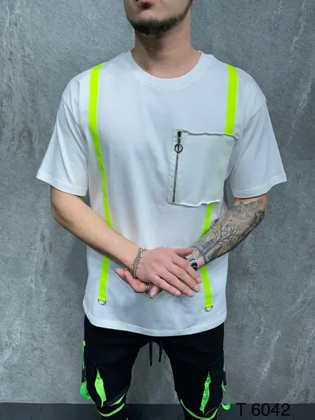TRICOU NEON GREEN TSAS200(6042) (MĂRIME: S)
