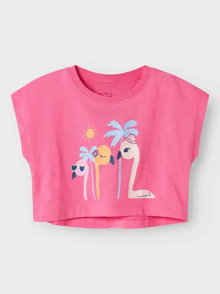 Tricou Nmfvilma Capsl Crop Top
