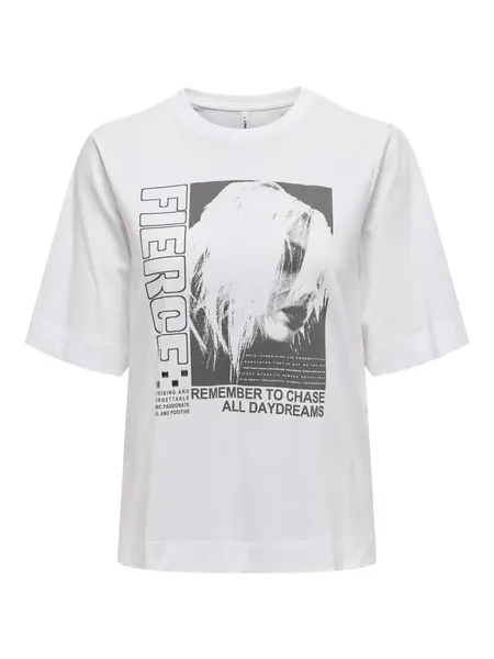 Tricou Onlella S/s Studs Top Box Jrs