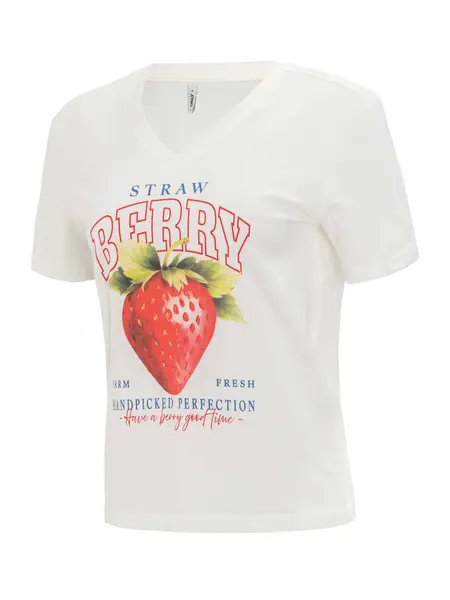 Tricou Onlhenny Reg S/s V-neck Top Cs Jrs