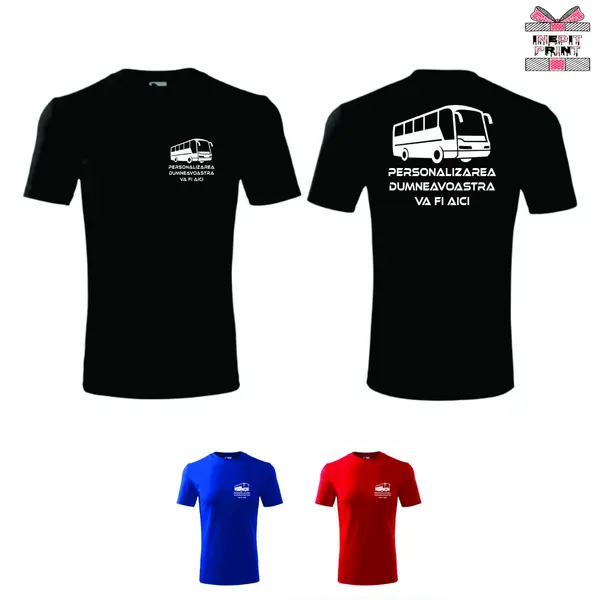 Tricou pentru echipa ta! Negru