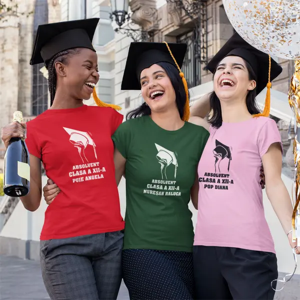 Tricou personalizat absolventi ABSOLVENT TA8.2 -