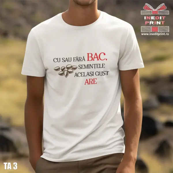 Tricou personalizat absolventi Seminte TA3.2 -