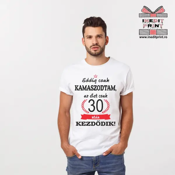Tricou Personalizat Ani experienta - Maghiara TPM21 -