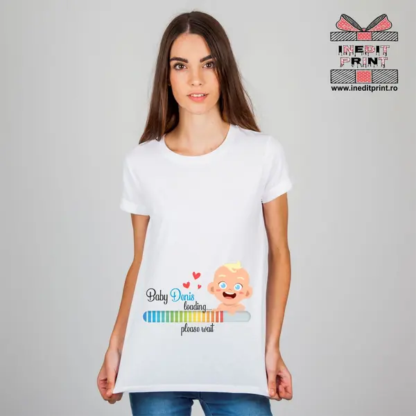 Tricou Personalizat Baby is coming TP158 -