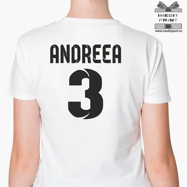 Tricou personalizat copii si adulti TF10.1 M, Tricou alb Bărbat