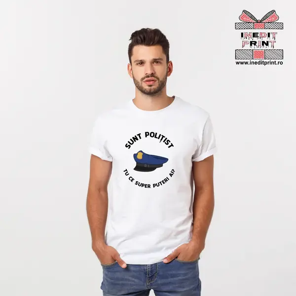 Tricou Politist Super-erou TP129 -