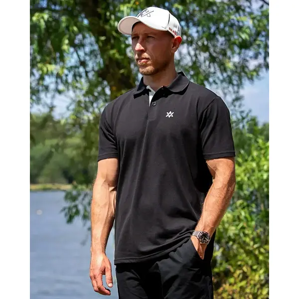 Tricou Polo Aventus Negru/Gri Marime L