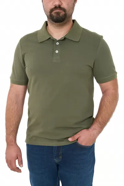 Tricou polo clasic, Patrik, kaki (Marime tricou: M)
