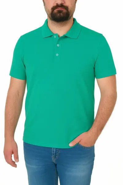 Tricou polo clasic, Patrik, verde pastel