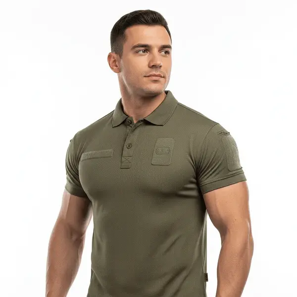 Tricou polo Elite Tactical Coolmax® M-TAC - olive - XXL