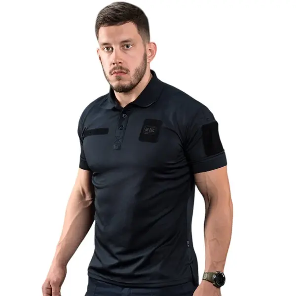 Tricou polo Elite Tactical Coolmax® navy blue M-TAC - XXL
