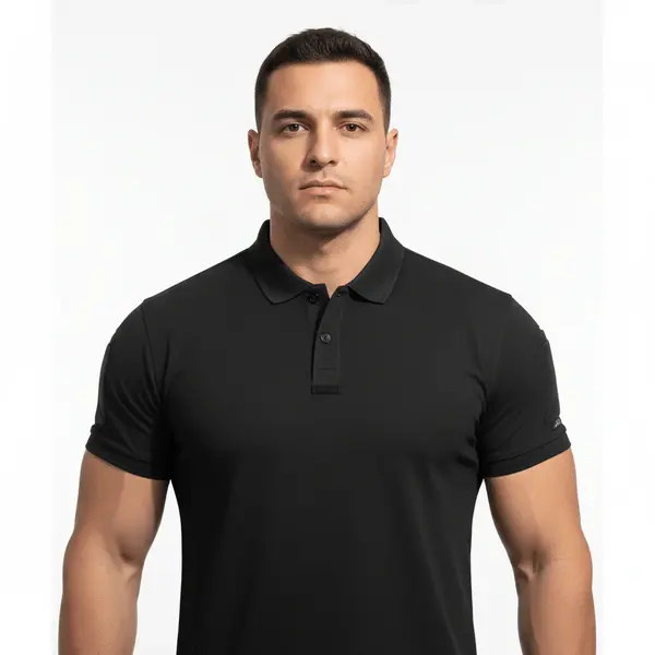 Tricou polo PATROL TAC MAVEN - NEGRU / XXL