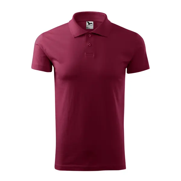 Tricou Polo Single J. - TPO1 Visiniu-Barbat, XL