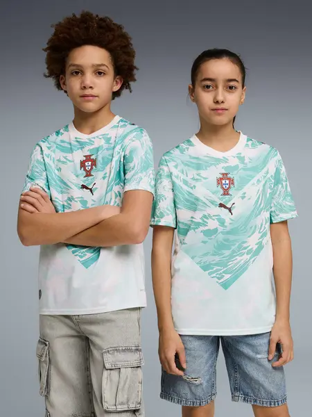 Tricou Portugal Fpf Away Jersey Replica Jr