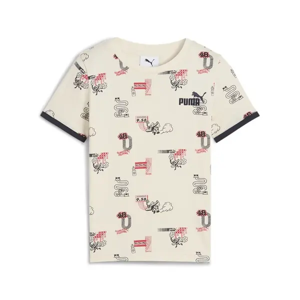 Tricou Puma LITTLE RUNNERS AOP Tee PS